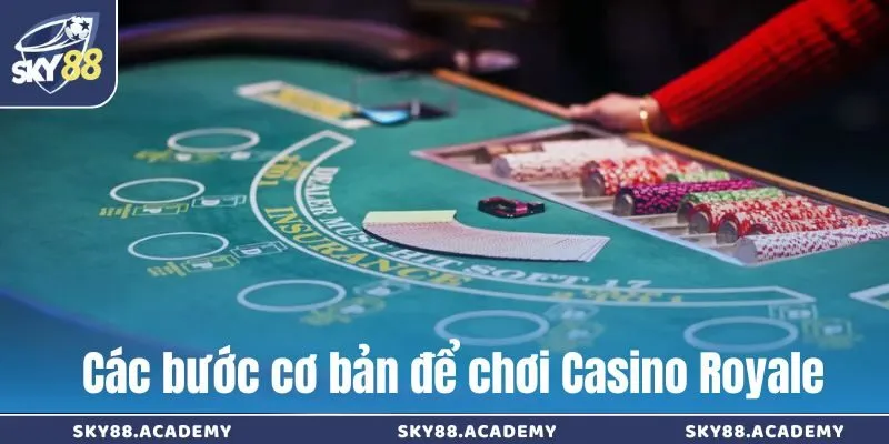 Cách chơi Casino Royale chuyên nghiệp tại sòng bạc online Các bước cơ bản để chơi Casino Royale