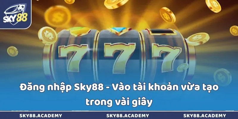 Đăng nhập Sky88 - Vào tài khoản vừa tạo trong vài giây Đăng nhập Sky88 - Vào tài khoản vừa tạo trong vài giây