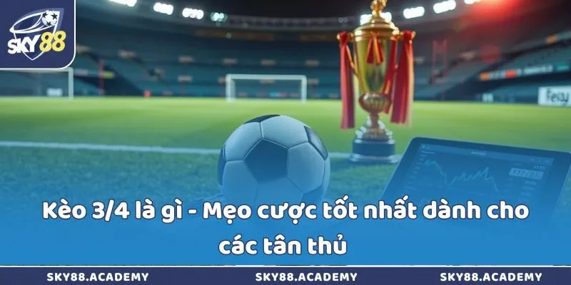 Kèo 3/4 là gì - Mẹo cược tốt nhất dành cho các tân thủ Kèo 3/4 là gì - Mẹo cược tốt nhất dành cho các tân thủ