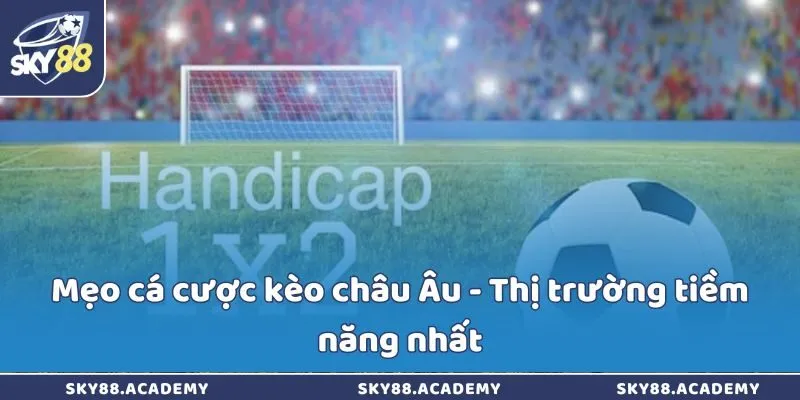 Mẹo cá cược kèo châu Âu - Thị trường tiềm năng nhất Mẹo cá cược kèo châu Âu - Thị trường tiềm năng nhất